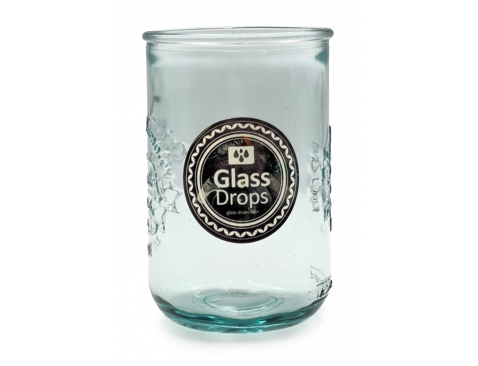 Εικόνα Ποτήρι Glass Drops Αuthentic Est. 1896 (2386) Από ανακυκλωμένο γυαλί, Χωρητικότητας 400ml, Διαστάσεων Ø 8 x Υ 12 cm
