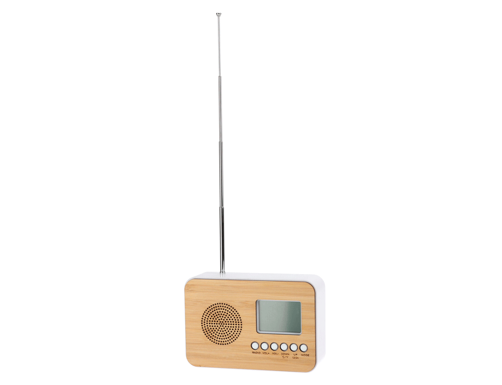 Εικόνα Ψηφιακό Ρολόι Ξυπνητήρι FM RADIO HZ1003650 Με ένδειξη θερμοκρασίας, 12.5x4.5x8.5cm, σε 2 διαθέσιμα χρώματα, μαύρο και άσπρο.