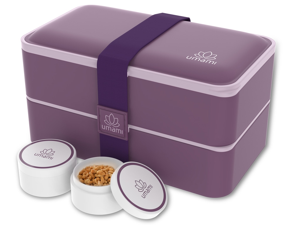Εικόνα Δοχείο Φαγητού Lunch Box - Original Bento Box Classic Umami - Royal Purple - Κατάλληλο για Φούρνο Μικροκυμάτων