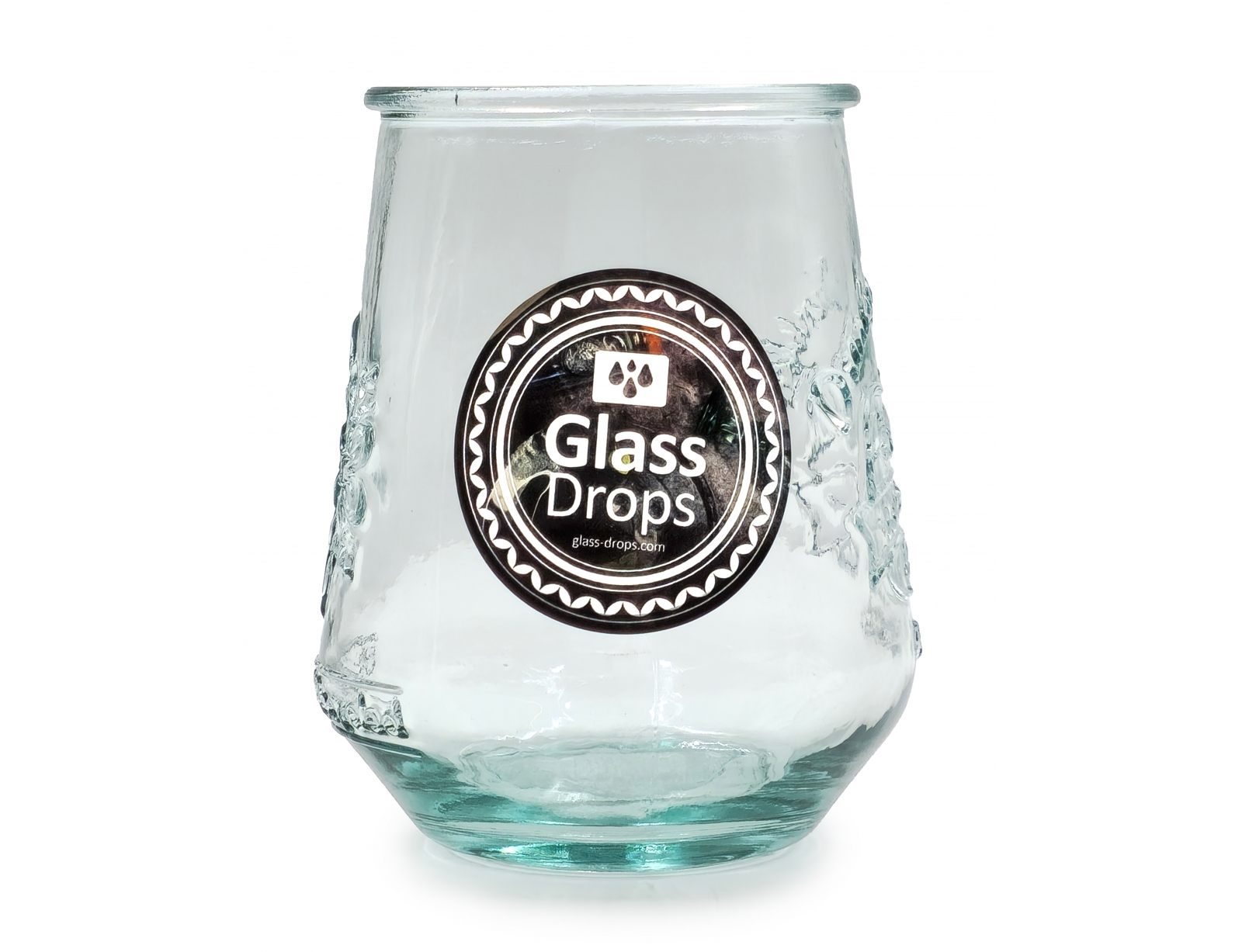 Εικόνα Ποτήρι Glass Drops Αuthentic Est. 1896 (2396) Από ανακυκλωμένο γυαλί, Χωρητικότητας 400ml, Διαστάσεων Ø 9 x Υ 11 cm