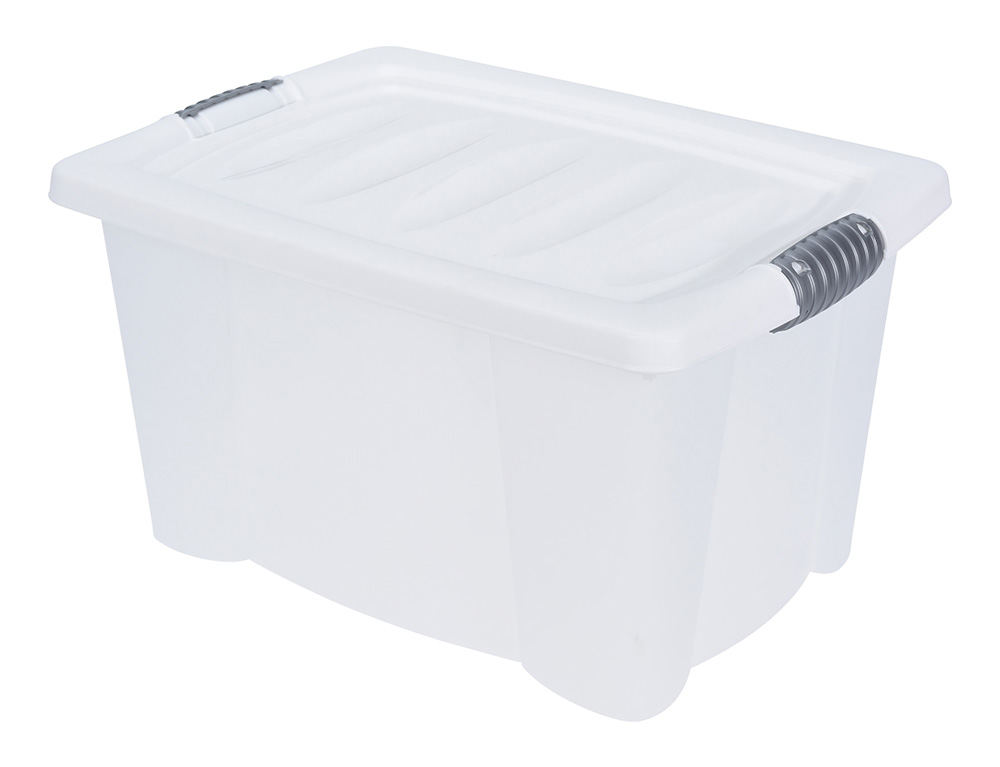 Εικόνα Κουτί αποθήκευσης πλαστικό με καπάκι (Y54980730), 13L