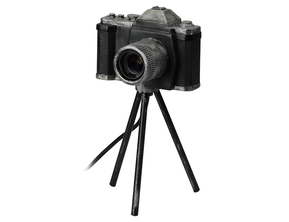 Εικόνα Eπιτραπέζιο φωτιστικό φωτογραφική μηχανή (HX9400030) με διαστάσεις 15x14x27cm