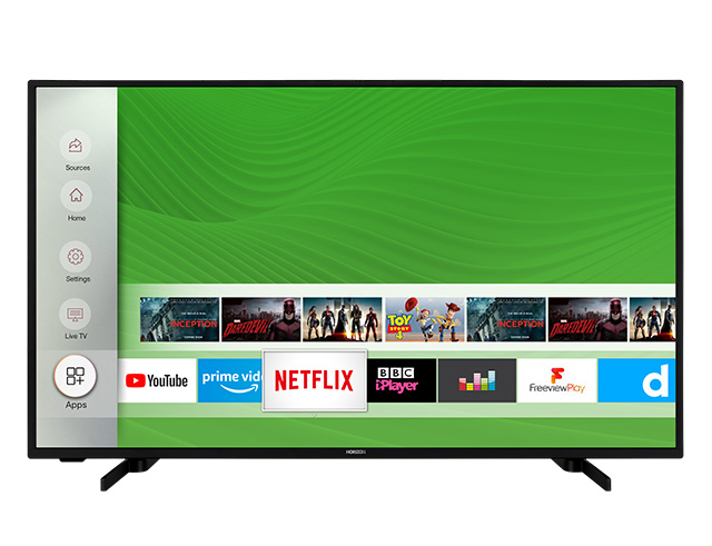 Εικόνα Smart TV 55" Horizon 55HL7530U/B HDR 10 - Ανάλυση 4K Ultra HD - Dolby Audio - WiFi, 3x HDMI, 2x USB - Δέκτες DVB-T2 / DVB-S2 / DVB-C, Hotel TV Mode