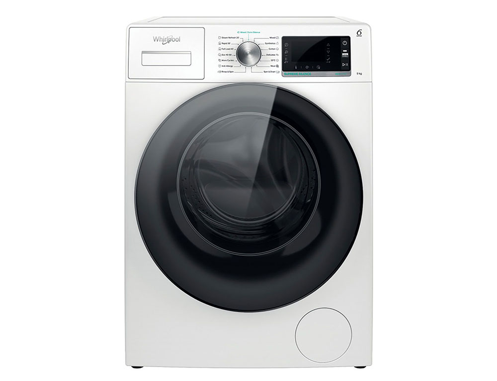 Εικόνα Πλυντήριο ρούχων Whirlpool W6 W945WB EE με χωρητικότητα 9kg, 1351rpm και ενεργειακή κλάση B