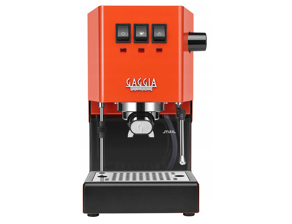 Εικόνα Καφετιέρα Espresso Gaggia New Classic 2018/19 SB SS (RI9480/19) με ισχύ 1200W και πίεση 15 bar (Οrange)