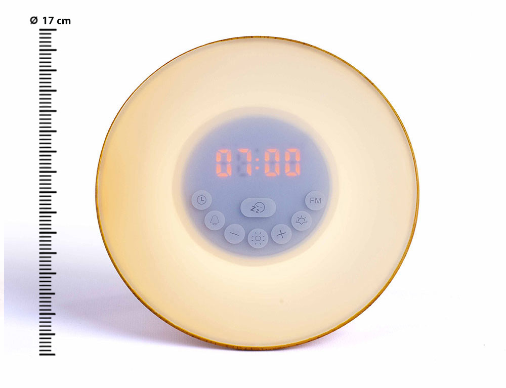 Εικόνα Ρολόι ξυπνητήρι Livoo με sunrise simulation (AR319) LED - Beige