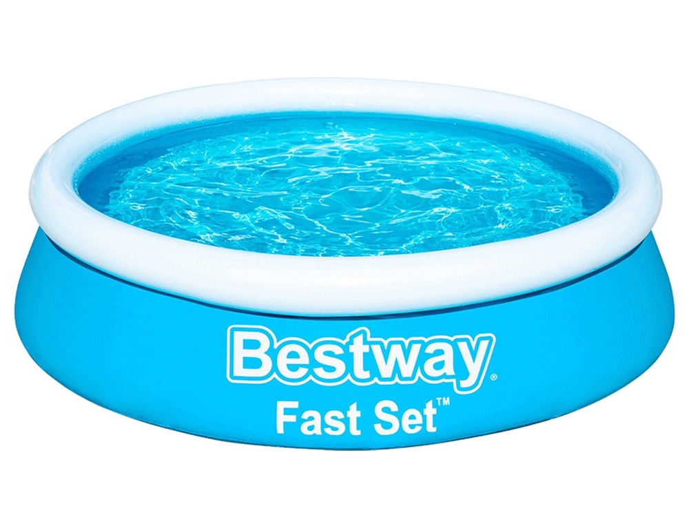 Εικόνα Φουσκωτή πισίνα Bestway Fast Set οικογενειακή, χωρητικότητας 940lt, 183x183x51cm