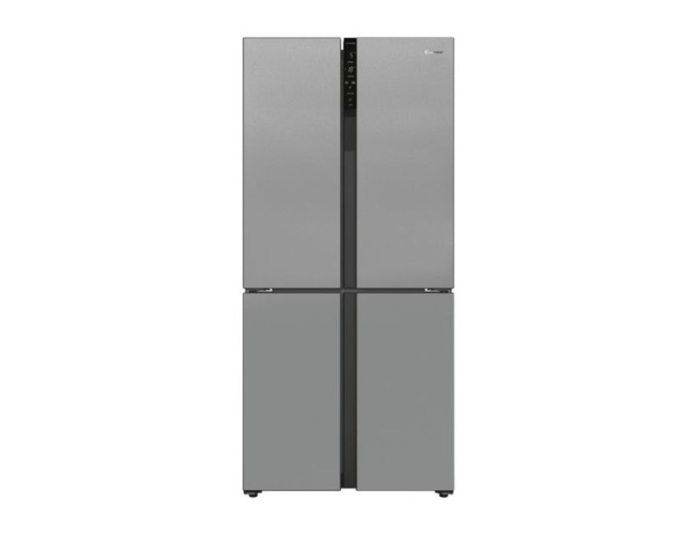 Εικόνα Ψυγείο Side by Side Candy CSC818FX No Frost με τέσσερις πόρτες, Συνολική Χωρητικότητα 436L, Ενεργειακή Κλάση F και Ύψος 183cm