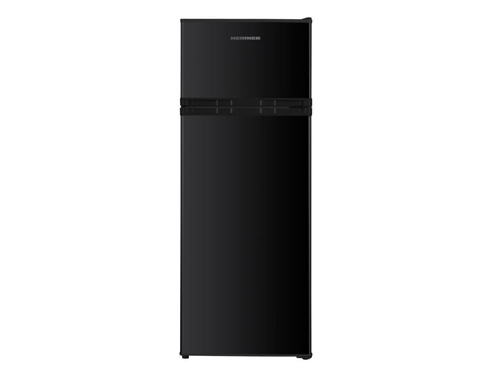 Εικόνα Ψυγείο δίπορτο Heinner HF-H2206BKE++ με Συνολική Χωρητικότητα 206L, Ενεργειακή κλάση Ε και Ύψος 143cm