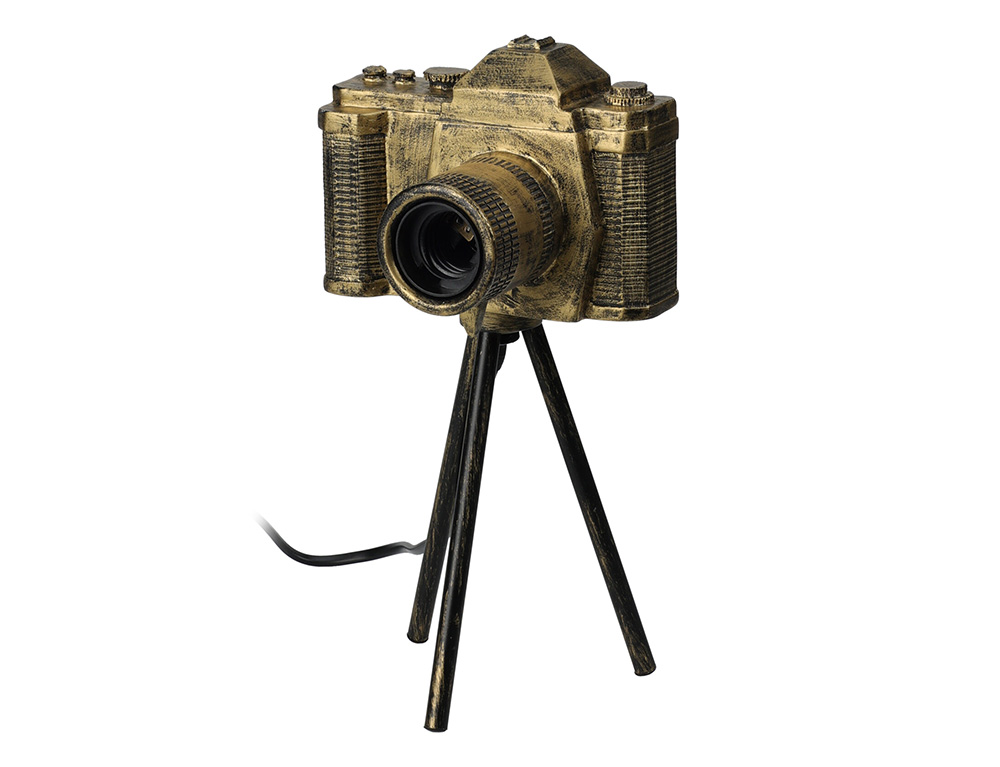 Εικόνα Eπιτραπέζιο φωτιστικό φωτογραφική μηχανή  (HX9400040) με διαστάσεις 15x14x27cm