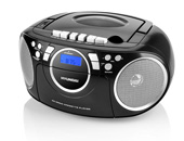 Εικόνα Ραδιόφωνο / CD-Player /  Κασετόφωνο Hyundai TRC788AU3BS με είσοδο USB, AUX και αναπαραγωγή αρχείων MP3