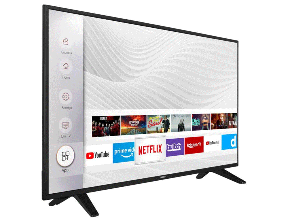 Εικόνα Smart TV 55" Horizon 55Hl7539U/C Dolby Vision HDR 10 - Ανάλυση 4K UHD - Dolby Atmos - USB, HDMI 2.1, WiFi - Δέκτες DVB-T2/C