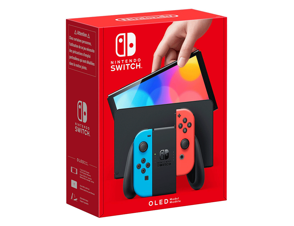 Εικόνα Κονσόλα Nintendo Switch OLED (Neon Blue & Red) 64GB 