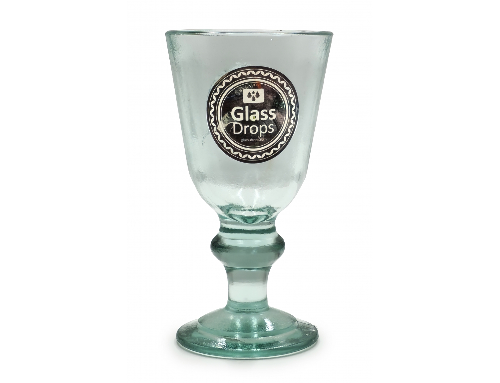 Εικόνα Ποτήρι Glass Drops Αuthentic (1391) Από ανακυκλωμένο γυαλί, Χωρητικότητας 200ml, Διαστάσεων Ø 9 x Υ 16 cm