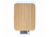 Εικόνα Ψηφιακή ζυγαριά κουζίνας & ξύλο κοπής Livoo DOM383 με μέγιστο βάρος ζύγισης 10Kg - Bamboo