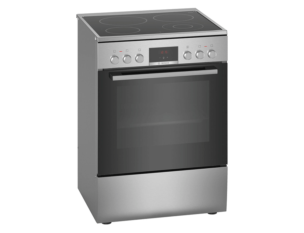 Εικόνα Κουζίνα Bosch HKR39A150 με ηλεκτρικό φούρνο, κεραμικές εστίες, EcoClean Direct, 7 προγράμματα φούρνου, χωρητικότητα φούρνου 66L και ενεργειακή κλάση Α