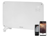 Εικόνα Ψηφιακός γυάλινος θερμοπομπός Sencor SCF 4200WH με ασύρματο χειρισμό WiFi, ισχύ 1500W και 2 επίπεδα θέρμανσης