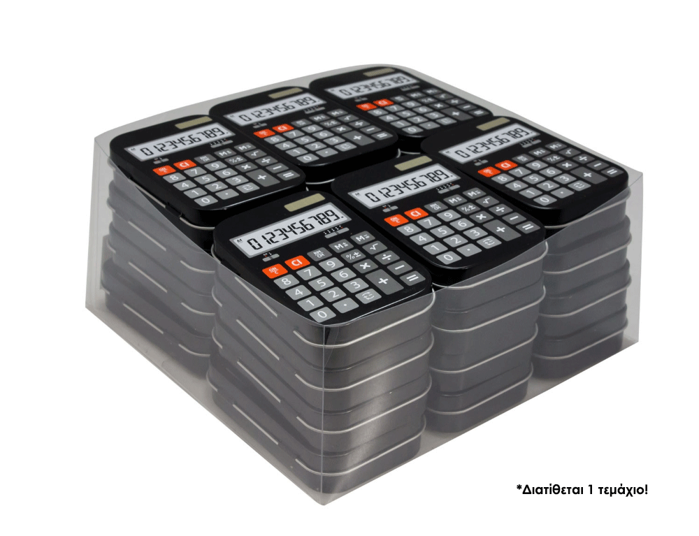 Εικόνα Κουτάκι μεταλλικό σε σχήμα αριθμομηχανής (23466405) 9,3 x 5,8 x 2,2 cm