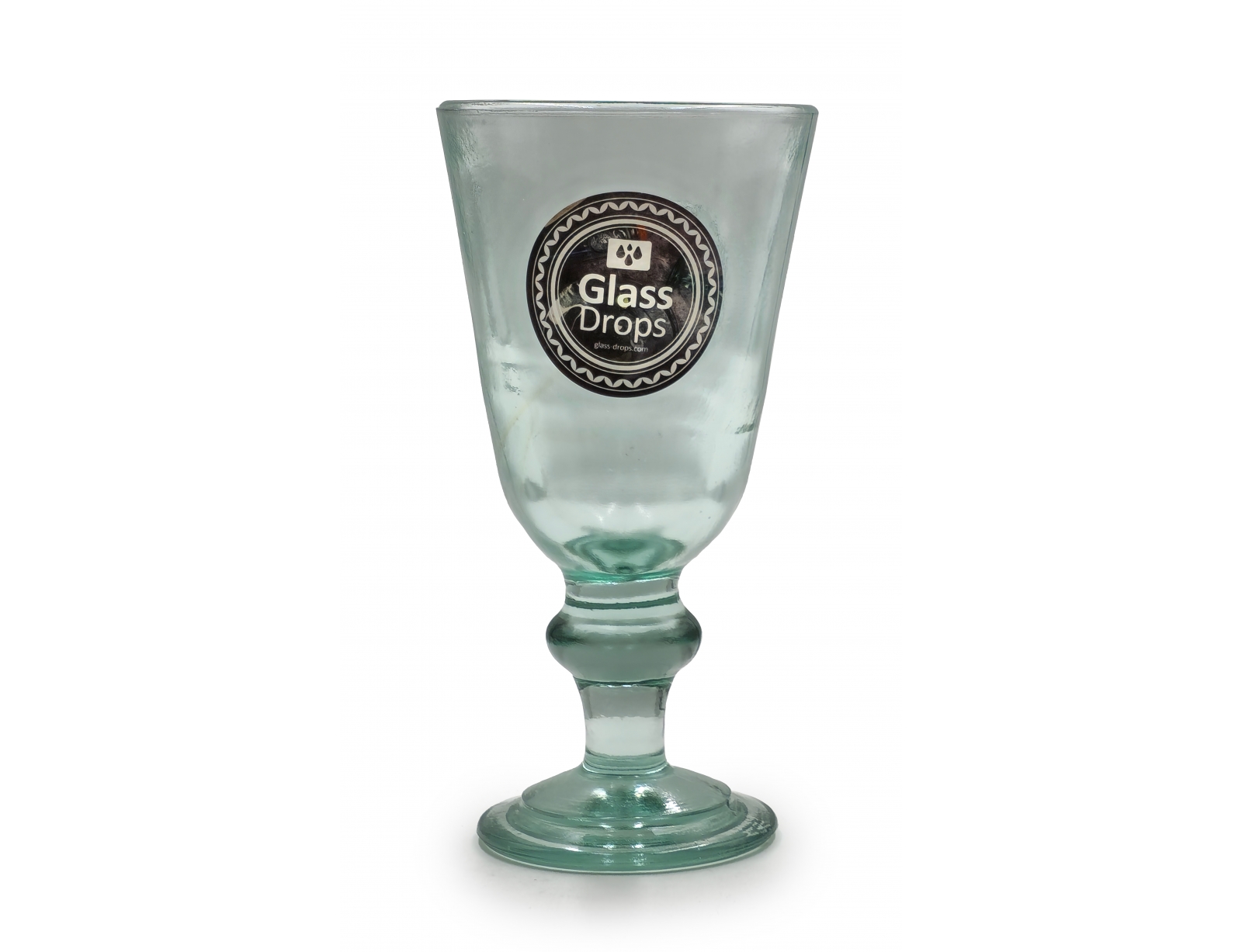 Εικόνα Ποτήρι Glass Drops Αuthentic (1390) Από ανακυκλωμένο γυαλί, Χωρητικότητας 250ml, Διαστάσεων Ø 9.5 x Υ 18.5 cm