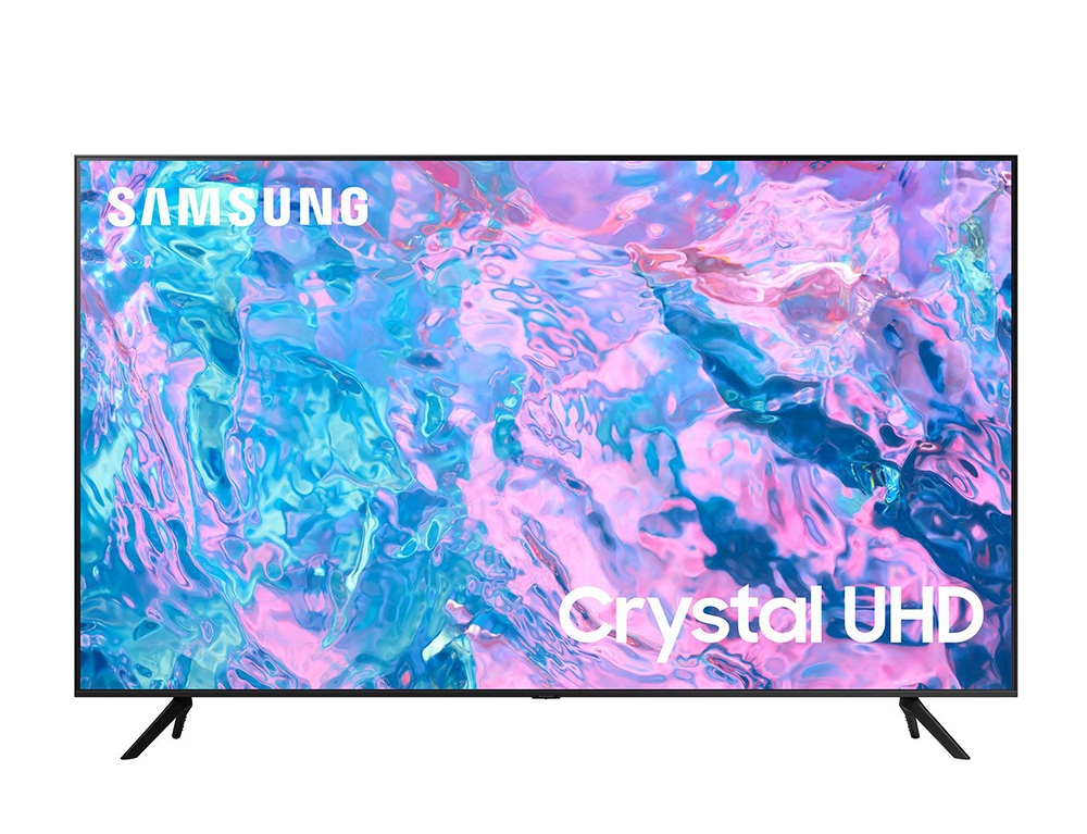 Εικόνα Smart TV 65" Samsung 65CU7172UXXH - Ανάλυση 4Κ Ultra HD - Δέκτες DVB-T2/C/S2 - ΗDMI, USB, Ethernet, Wi-Fi, Bluetooth - Μαύρη