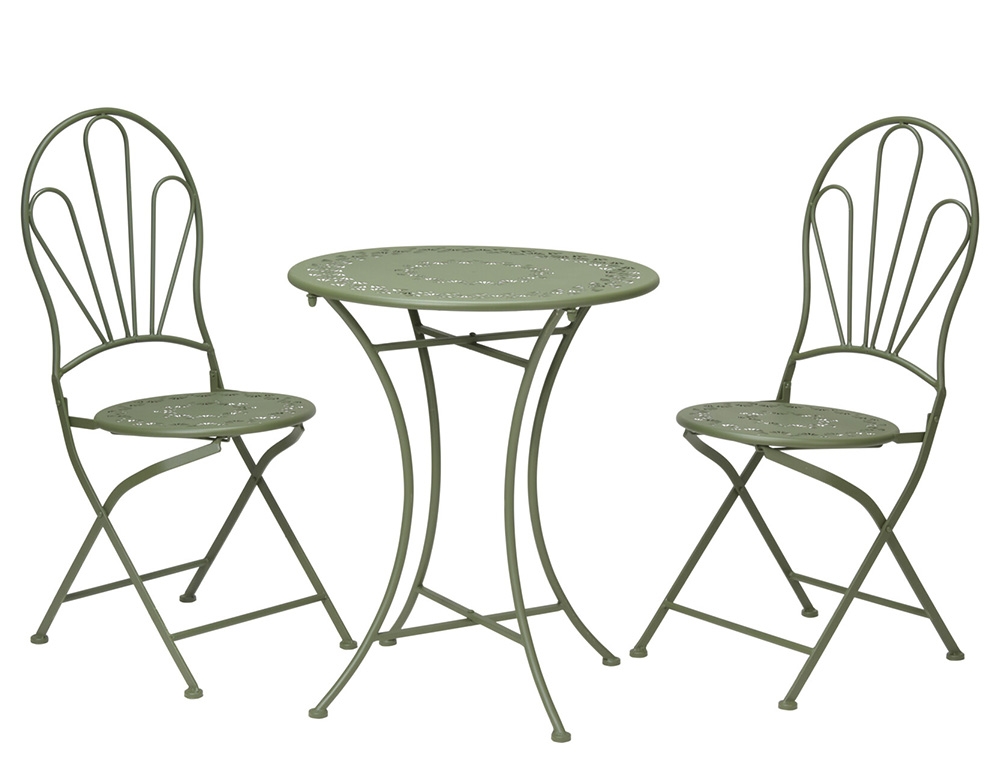Εικόνα Σετ Κήπου & Βεράντας (X71000310) με Τραπέζι και 2 Καρέκλες - Μέταλλο