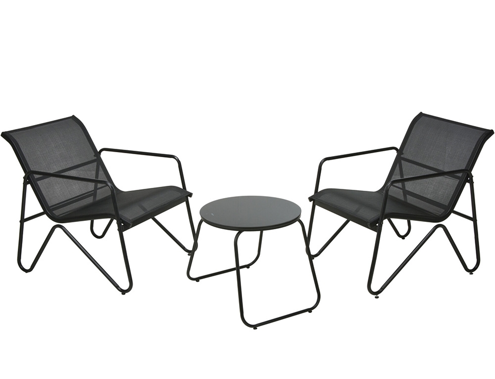 Εικόνα Σετ Κήπου & Βεράντας με Τραπέζι και 2 Καρέκλες - Μέταλλο