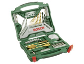 Εικόνα Σετ κασετίνα εργαλείων Bosch X-Line τρυπάνια, μύτες & καρυδάκια (2607019329) - 70 τεμάχια