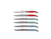 Εικόνα Σετ μαχαιριών Livoo (L100) με ξύλινη βάση - 6 τεμάχια - Multicolor
