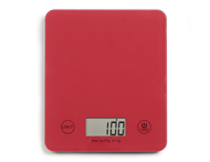 Εικόνα Ψηφιακή Ζυγαριά Κουζίνας Livoo (DOM351RC) Με Μέγιστο Βάρος Ζύγισης 5Kg - Red