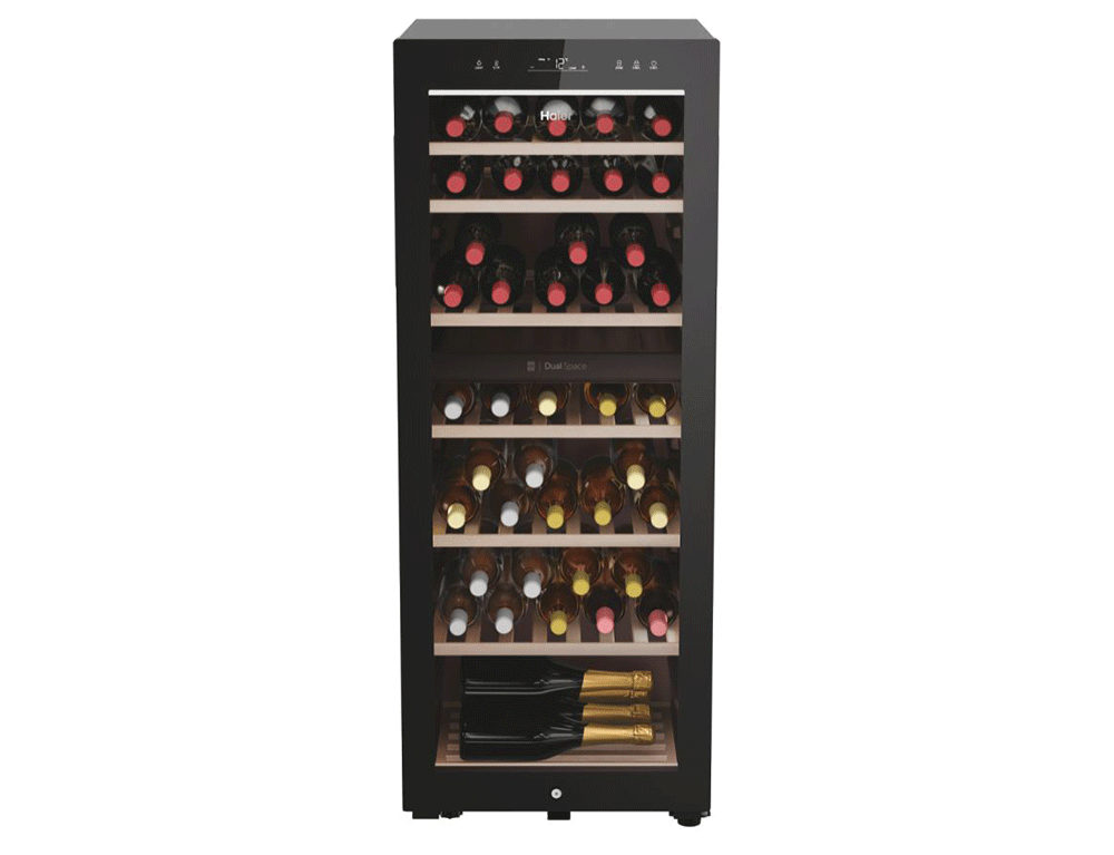 Εικόνα Συντηρητής κρασιού Haier Wine Bank 50 Series 7 HWS77GDAU1 με ενεργειακή κλάση G, WiFi και χωρητικότητα 77 φιάλες