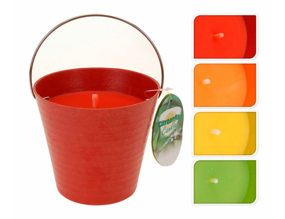 Εικόνα Αρωματικό Κερί 420000040 Σε μεταλλικο eco friendly δοχείο 12.5 x 12.5cm Σε 4 επιλογές χρώματος, κίτρινο, κόκκινο, πράσινο, πορτοκαλί