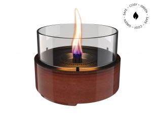 Επιτραπέζια Εστία Φωτιάς Café 18 Reactive Glaze Tenderflame με διάρκεια καύσης 3 - 4 ώρες, χωρητικότητα δεξαμενής 250ml και διαστάσεις 18.2x13.5cm - Amber 