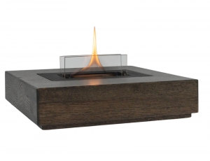 Επιτραπέζια Εστία Φωτιάς Holly Tenderflame με διάρκεια καύσης 4 - 5 ώρες, χωρητικότητα δεξαμενής 500ml και διαστάσεις 30x30x11cm - Black