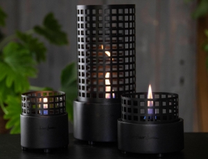 Επιτραπέζια Εστία Φωτιάς Paarl Tenderflame με διάρκεια καύσης 3 - 4 ώρες, χωρητικότητα δεξαμενής 250ml και διαστάσεις 16x15cm - Black  