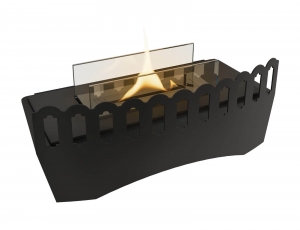 Τζάκι Classic Tenderflame με διάρκεια καύσης 3 - 4 ώρες, χωρητικότητα δεξαμενής 1000ml και διαστάσεις 41x23x17cm - Black