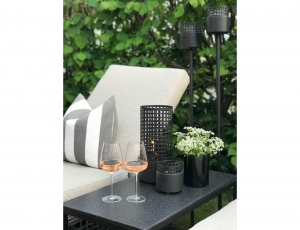 Επιτραπέζια Εστία Φωτιάς Signal Hill Tenderflame με διάρκεια καύσης 9 - 10 ώρες, χωρητικότητα δεξαμενής 300ml και διαστάσεις 12x14cm - Black 