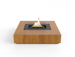 Επιτραπέζια Εστία Φωτιάς Holly Tenderflame με διάρκεια καύσης 4 - 5 ώρες, χωρητικότητα δεξαμενής 500ml και διαστάσεις 30x30x11cm - Natural