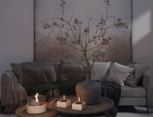 Επιτραπέζια Εστία Φωτιάς Café 18 Tenderflame με διάρκεια καύσης 4 - 5 ώρες, χωρητικότητα δεξαμενής 250ml και διαστάσεις 18x13.7cm - Natural