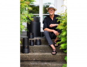 Επιδαπέδια Εστία Φωτιάς Mossel Bay Tenderflame με διάρκεια καύσης 4 - 5 ώρες, χωρητικότητα δεξαμενής 500ml και διαστάσεις 40x56cm - Black  