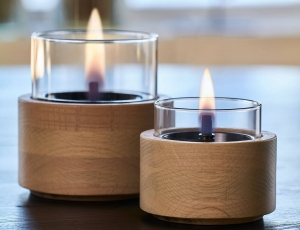 Επιτραπέζια Εστία Φωτιάς Lotus 10 Tenderflame με διάρκεια καύσης 4 - 5 ώρες, χωρητικότητα δεξαμενής 150ml και διαστάσεις 10x8.5cm - Natural 