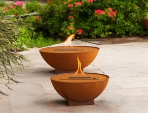 Επιδαπέδια Εστία Φωτιάς Prometheus 60 Tenderflame με διάρκεια καύσης 3 - 4 ώρες, χωρητικότητα δεξαμενής 1000ml και διαστάσεις 59.5x28cm 