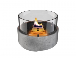 Επιτραπέζια Εστία Φωτιάς Café 18 Lava Tenderflame με διάρκεια καύσης 4 - 5 ώρες, χωρητικότητα δεξαμενής 250ml και διαστάσεις 18.2x13.5cm - Grey 