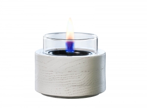 Επιτραπέζια Εστία Φωτιάς Lotus 10 Tenderflame με διάρκεια καύσης 4 - 5 ώρες, χωρητικότητα δεξαμενής 150ml και διαστάσεις 10x8.5cm - White 