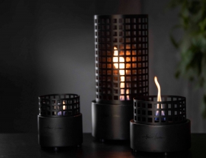 Επιτραπέζια Εστία Φωτιάς Camps Bay Tenderflame με διάρκεια καύσης 3 - 4 ώρες, χωρητικότητα δεξαμενής 250ml και διαστάσεις 18x36cm - Black  