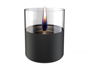 Επιτραπέζια Εστία Φωτιάς Lilly 10 Tenderflame με διάρκεια καύσης 9 - 10 ώρες, χωρητικότητα δεξαμενής 300ml και διαστάσεις 10x11.5cm - Black