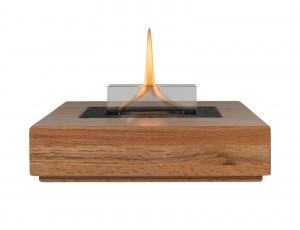 Επιτραπέζια Εστία Φωτιάς Holly Tenderflame με διάρκεια καύσης 4 - 5 ώρες, χωρητικότητα δεξαμενής 500ml και διαστάσεις 30x30x11cm - Natural