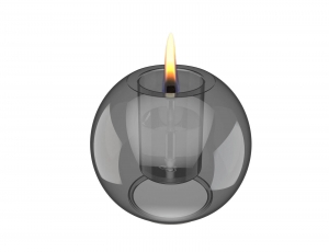 Επιτραπέζια Εστία Φωτιάς Globus 10 Tenderflame με διάρκεια καύσης 2 - 3 ώρες, χωρητικότητα δεξαμενής 60ml και διαστάσεις 10.5x8.8cm - Graphite 