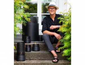 Επιτραπέζια Εστία Φωτιάς Camps Bay Tenderflame με διάρκεια καύσης 3 - 4 ώρες, χωρητικότητα δεξαμενής 250ml και διαστάσεις 18x36cm - Black  