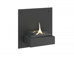 Επιτοίχιο Tζάκι Solo 90 Tenderflame με διάρκεια καύσης 4 - 5 ώρες, χωρητικότητα δεξαμενής 500ml και διαστάσεις 45x23x45cm - Black