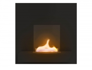 Επιτοίχιο Tζάκι Square 180 Tenderflame με διάρκεια καύσης 3 - 4 ώρες, χωρητικότητα δεξαμενής 1000ml και διαστάσεις 57.5x23x57.5cm - Black